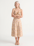 Summer Floral Midi Dress