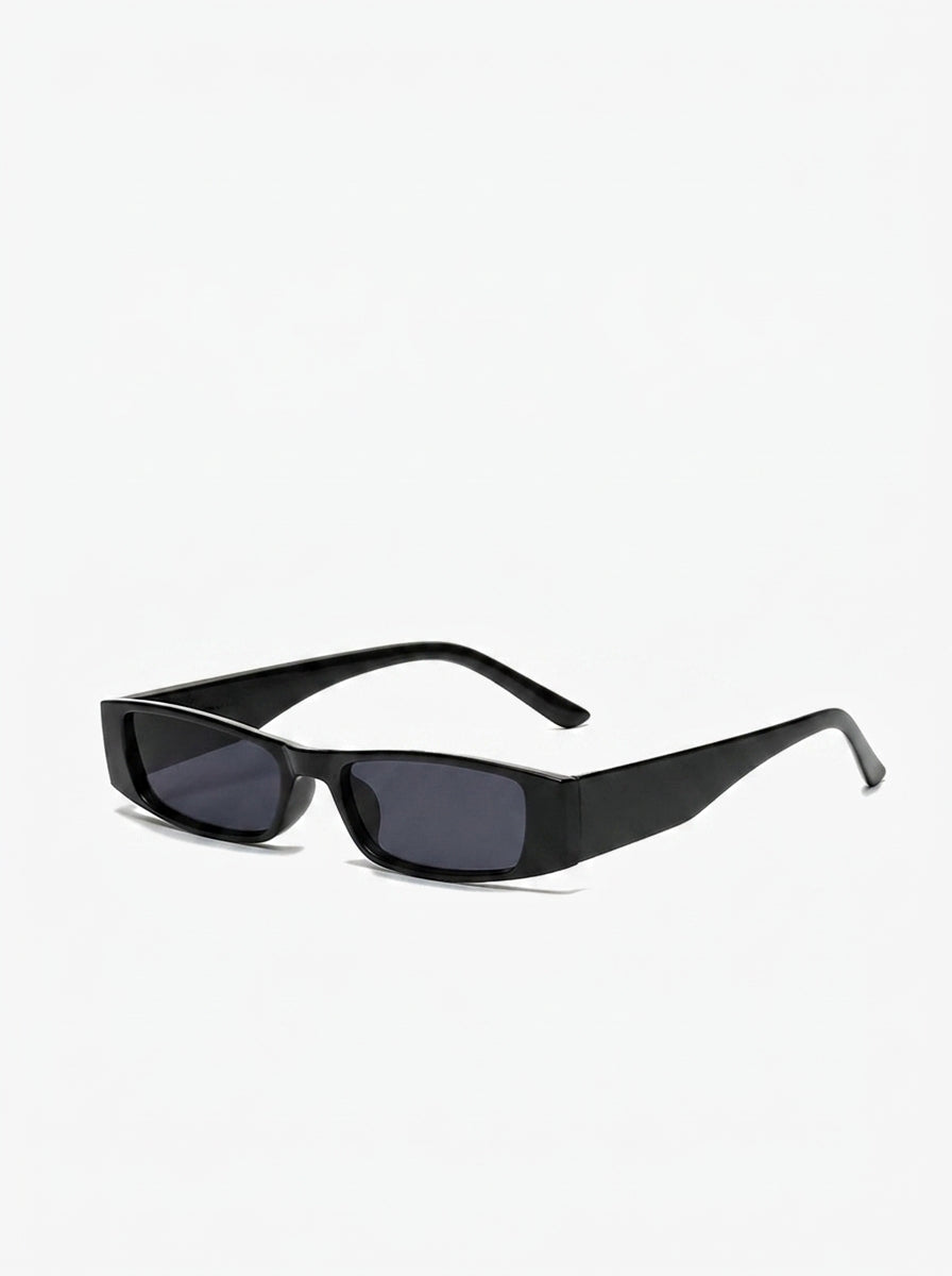 Sleek Black Square Frame Sunglasses