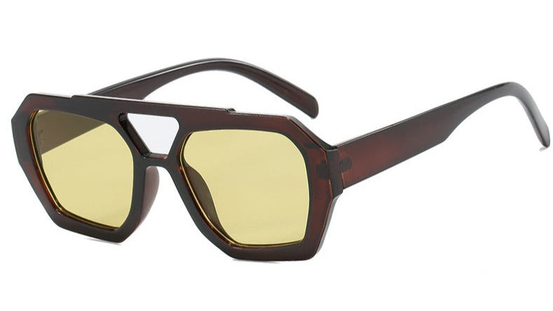 Oversized Geometric Sunglasses