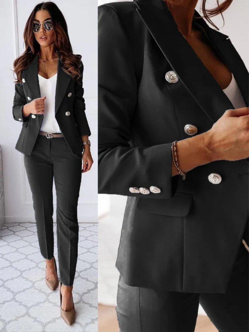 Tailored Pantsuit Set