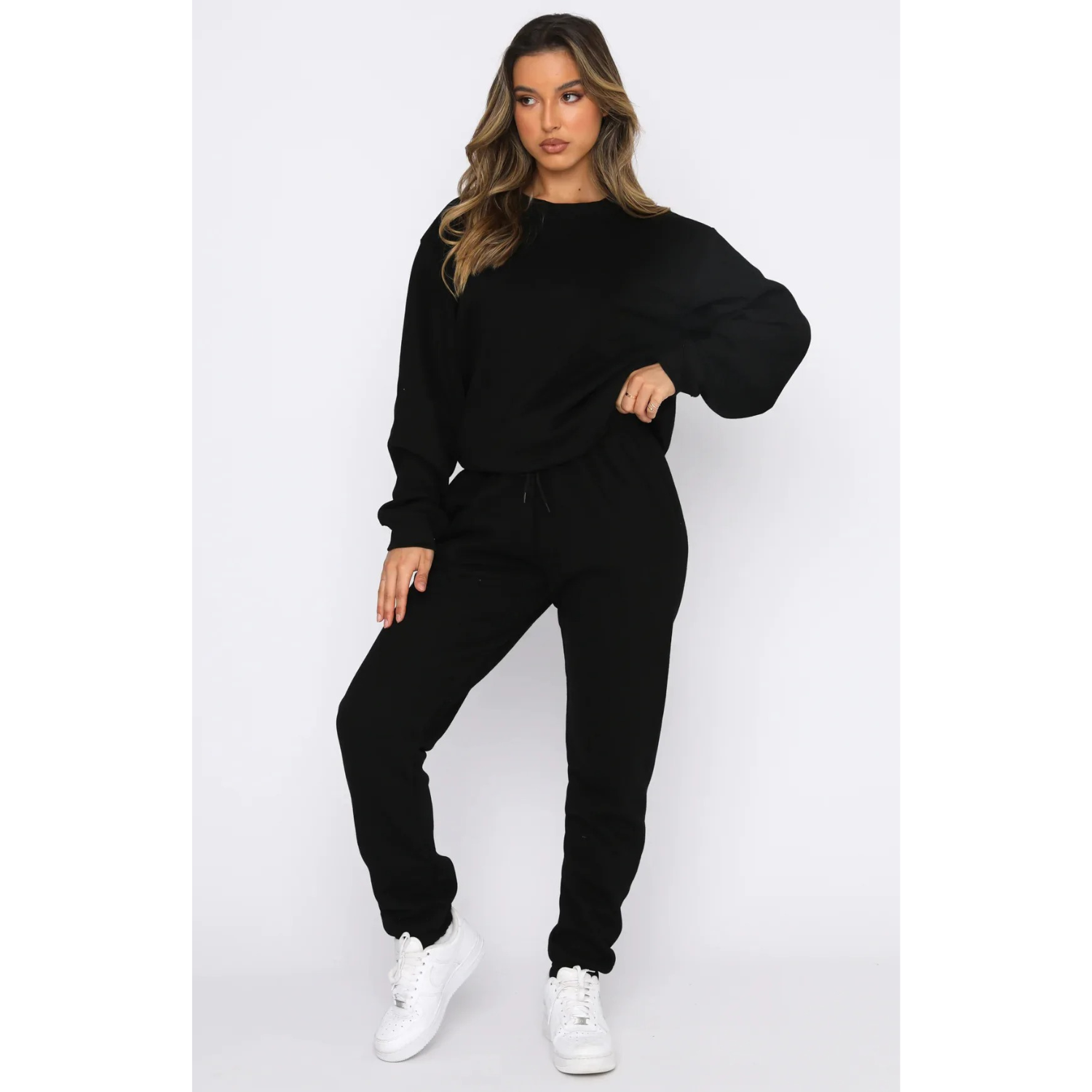 Oversized Crew Neck Lounge Set