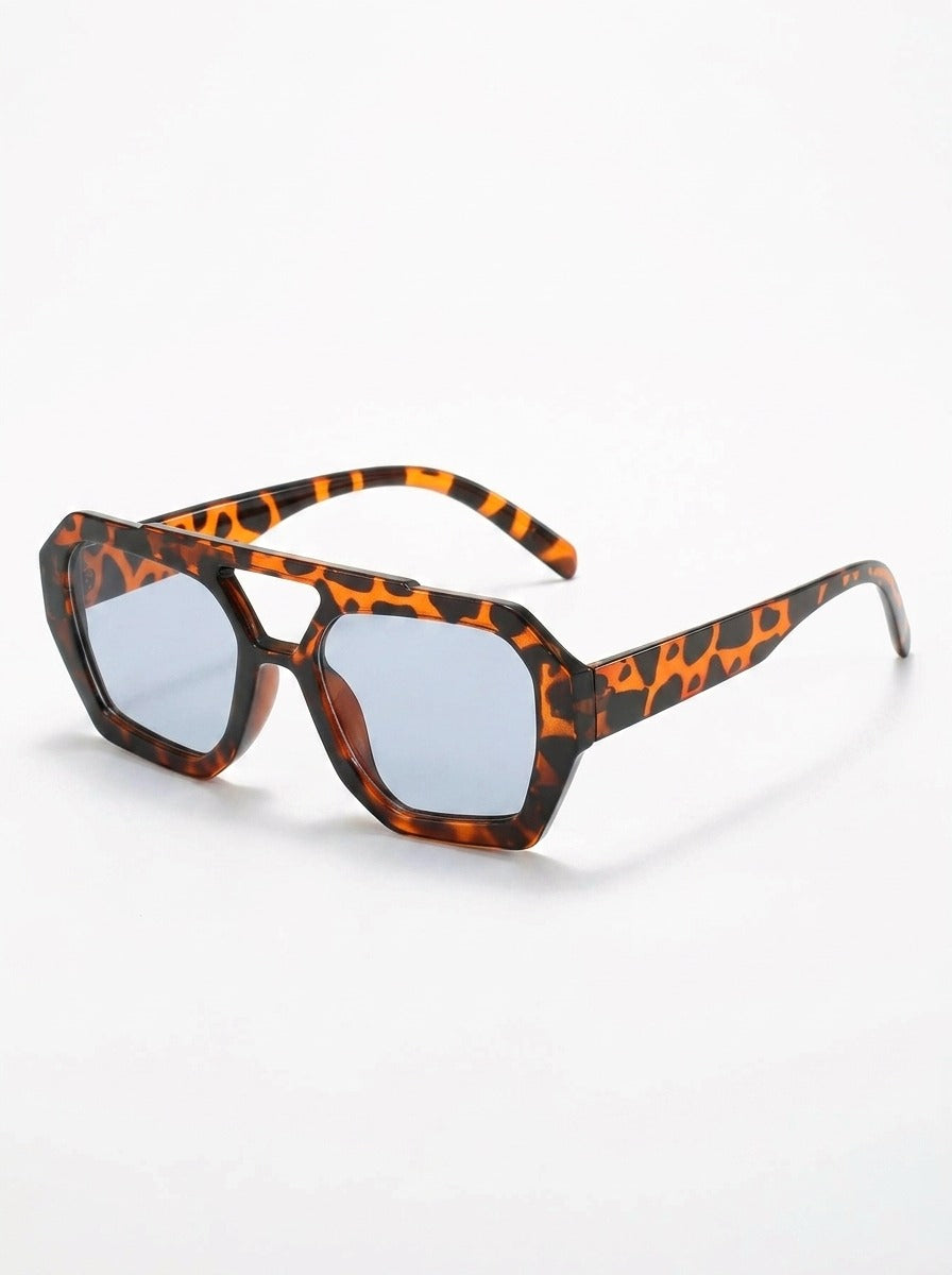 Oversized Geometric Sunglasses