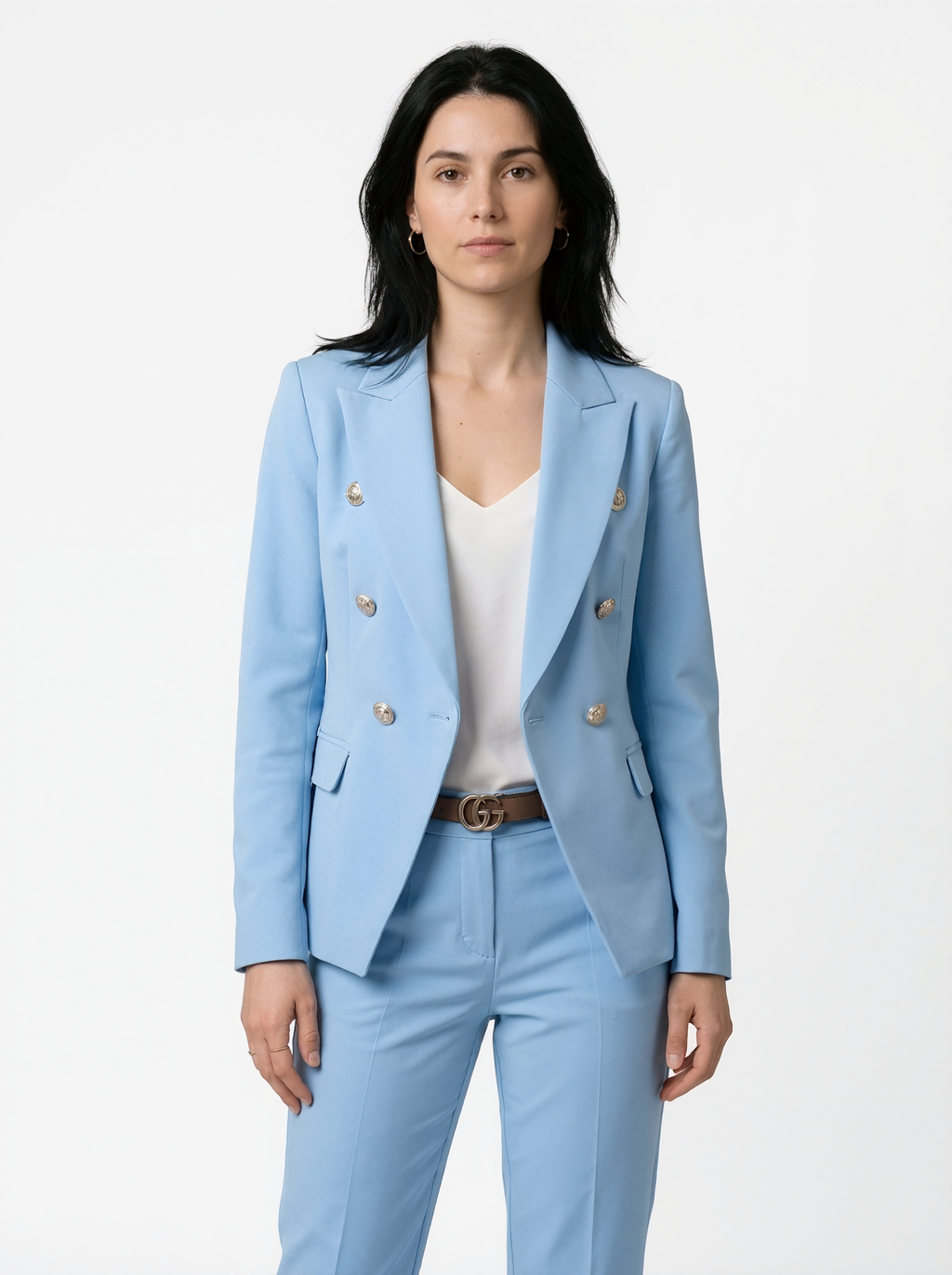 Tailored Pantsuit Set