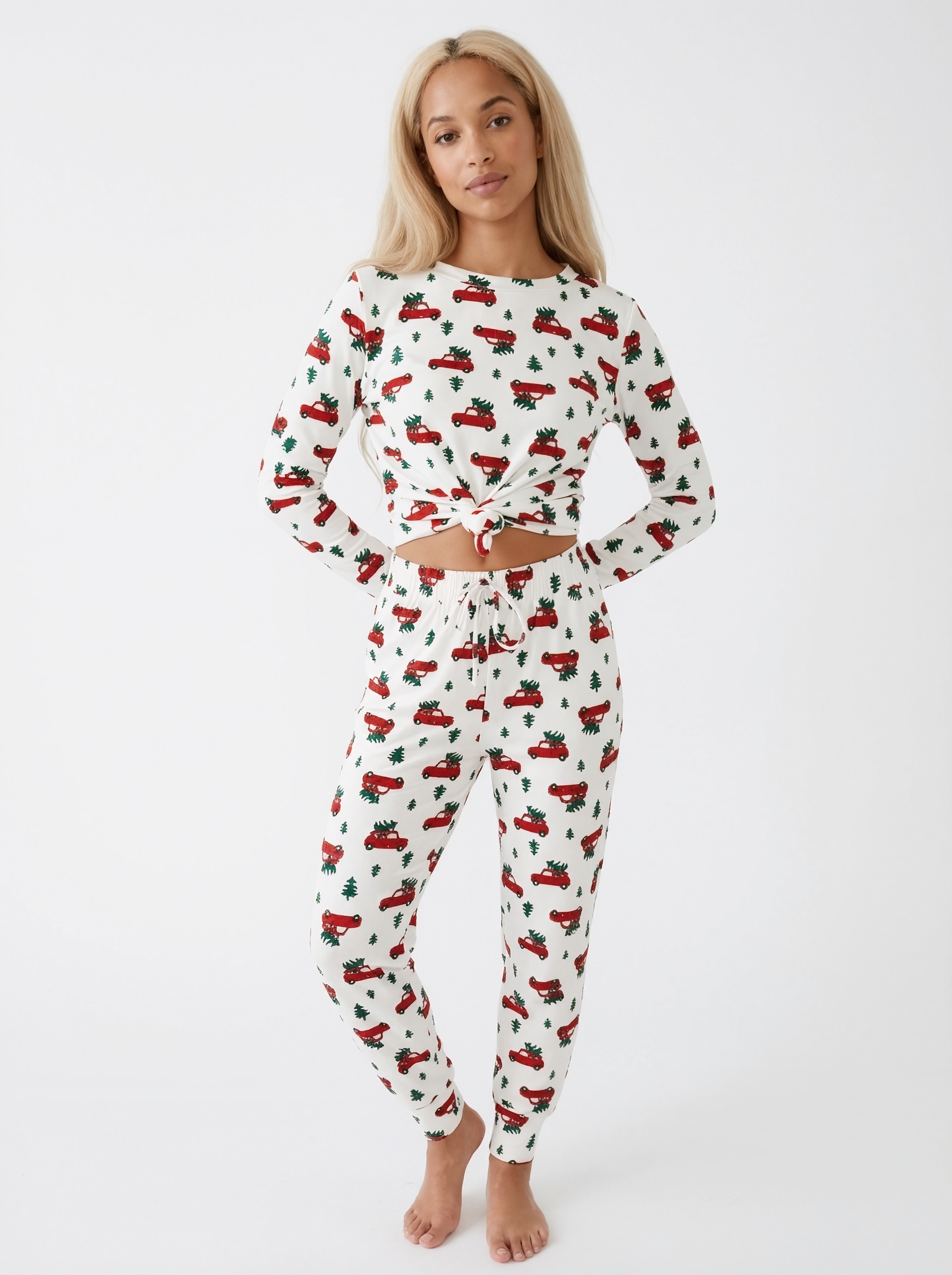 Festive Holiday Pajama Set