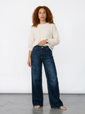 High-Waist Wide-Leg Jeans