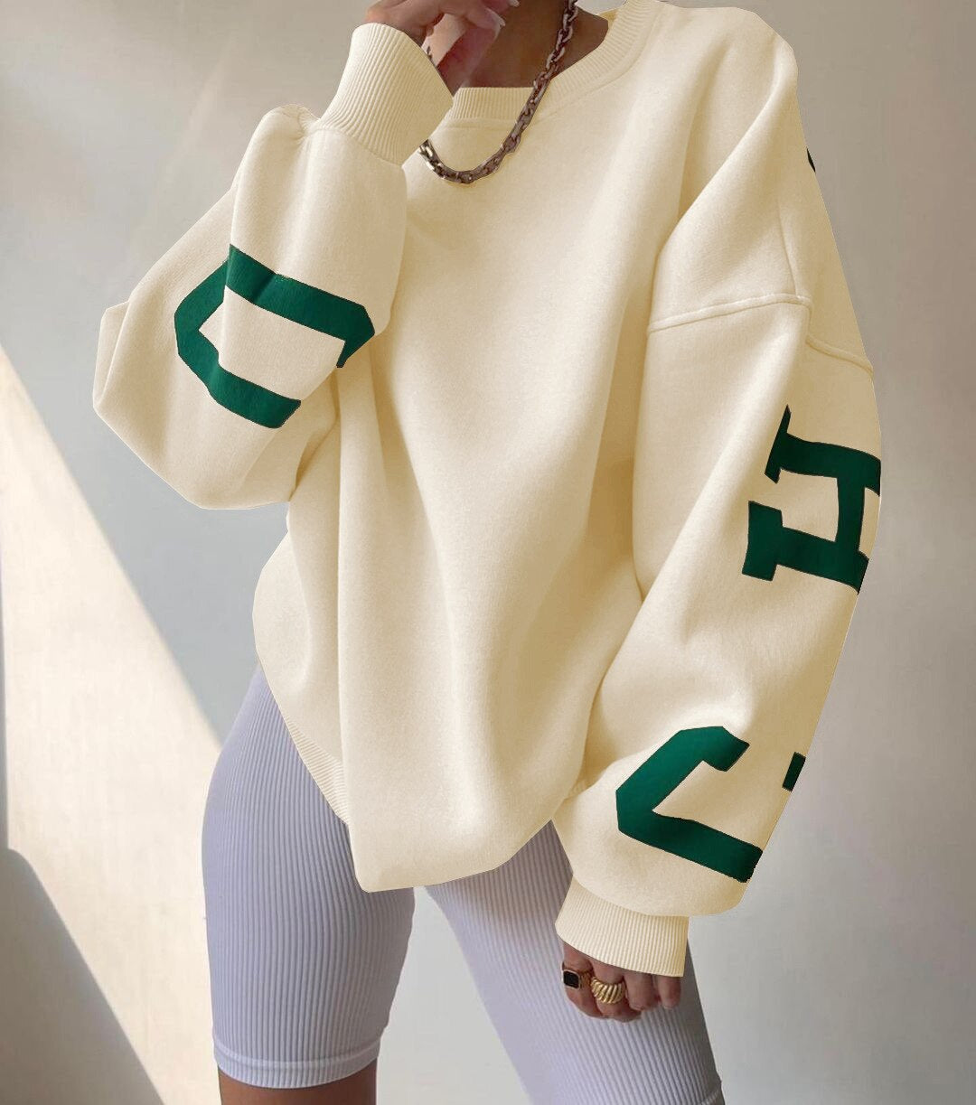 Oversized Graphic Sweater