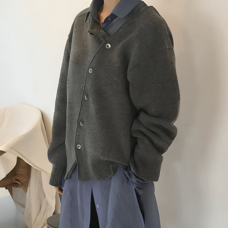 Relaxed Knit Cardigan