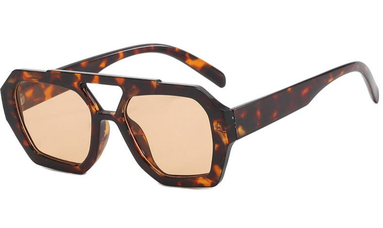 Oversized Geometric Sunglasses