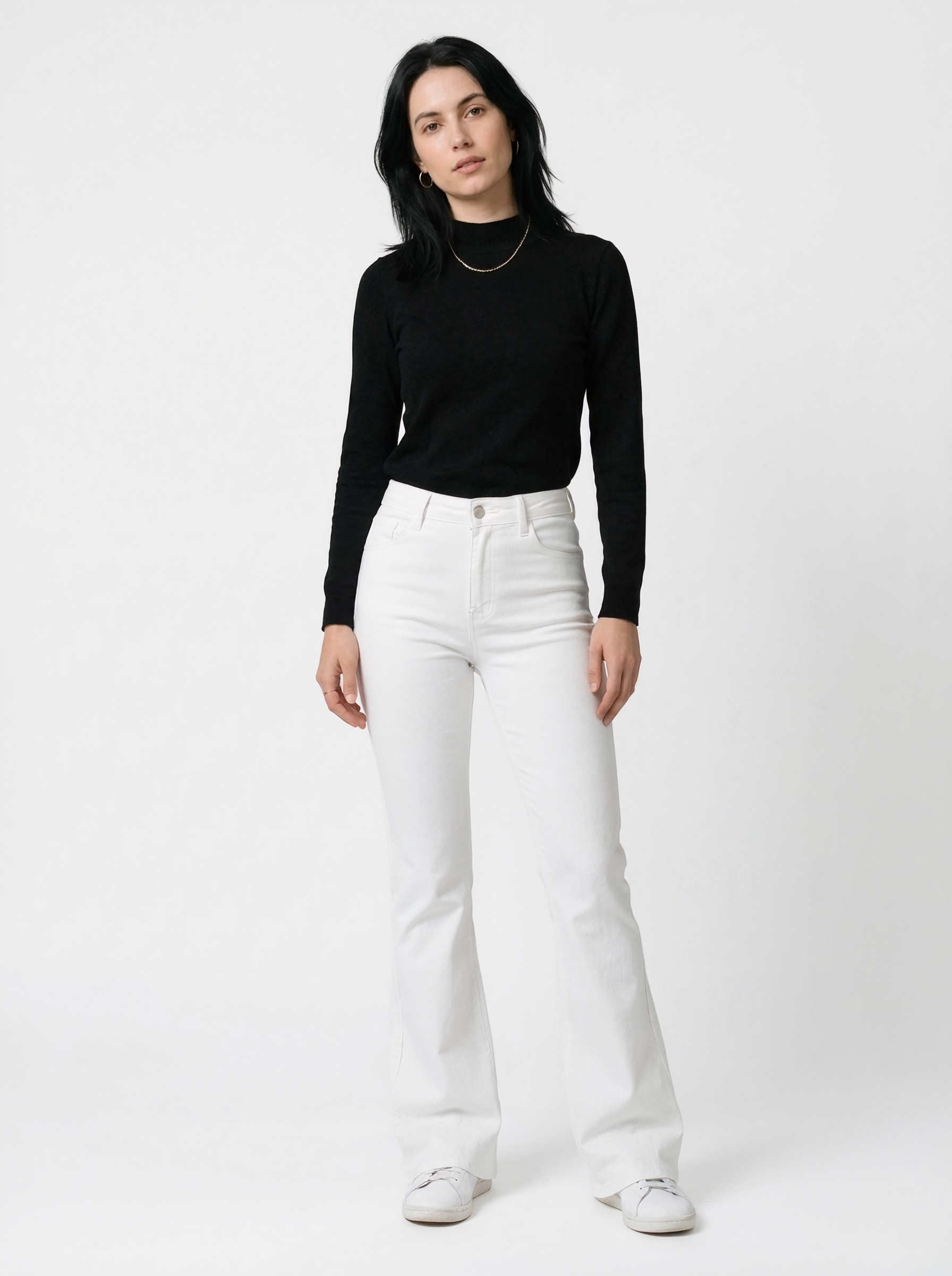 High Waist Flared Jeans