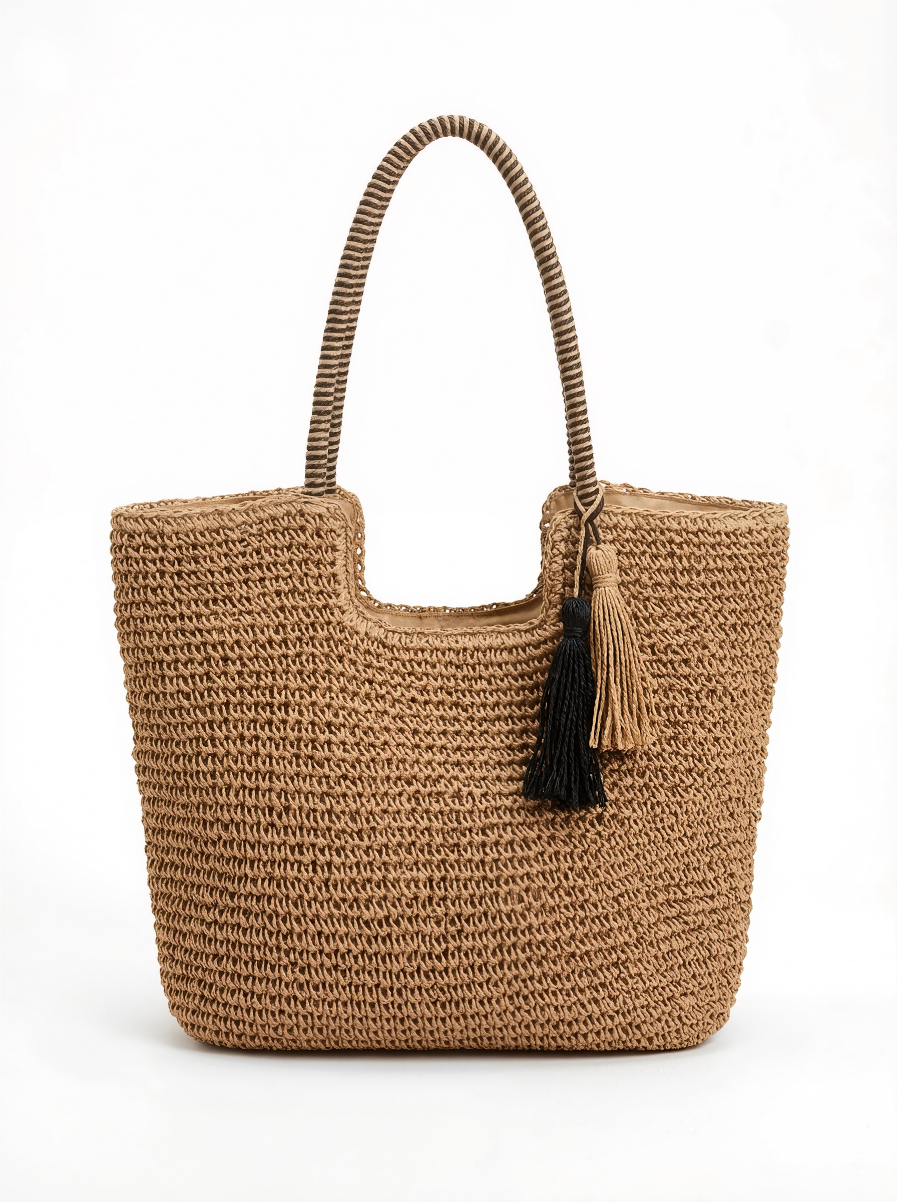 Woven Beach Tote Bag