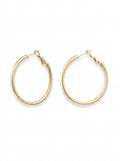 Waterproof Stainless Steel Hoop Earrings