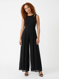 Sleeveless Wide Leg Jumpsuit