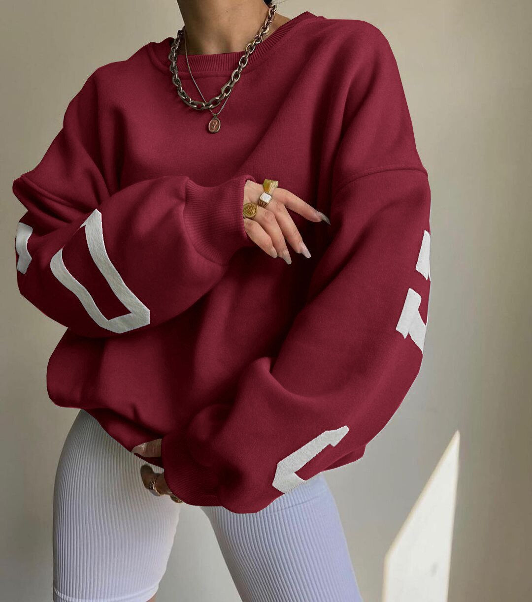 Oversized Graphic Sweater