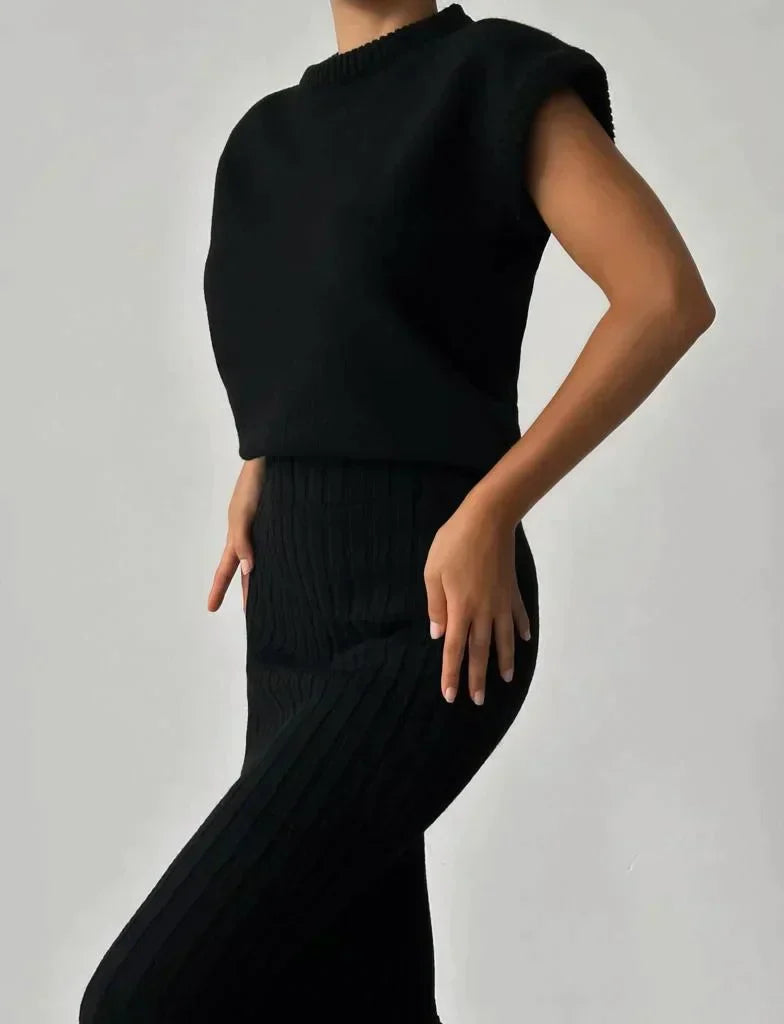 Ribbed Knit Set