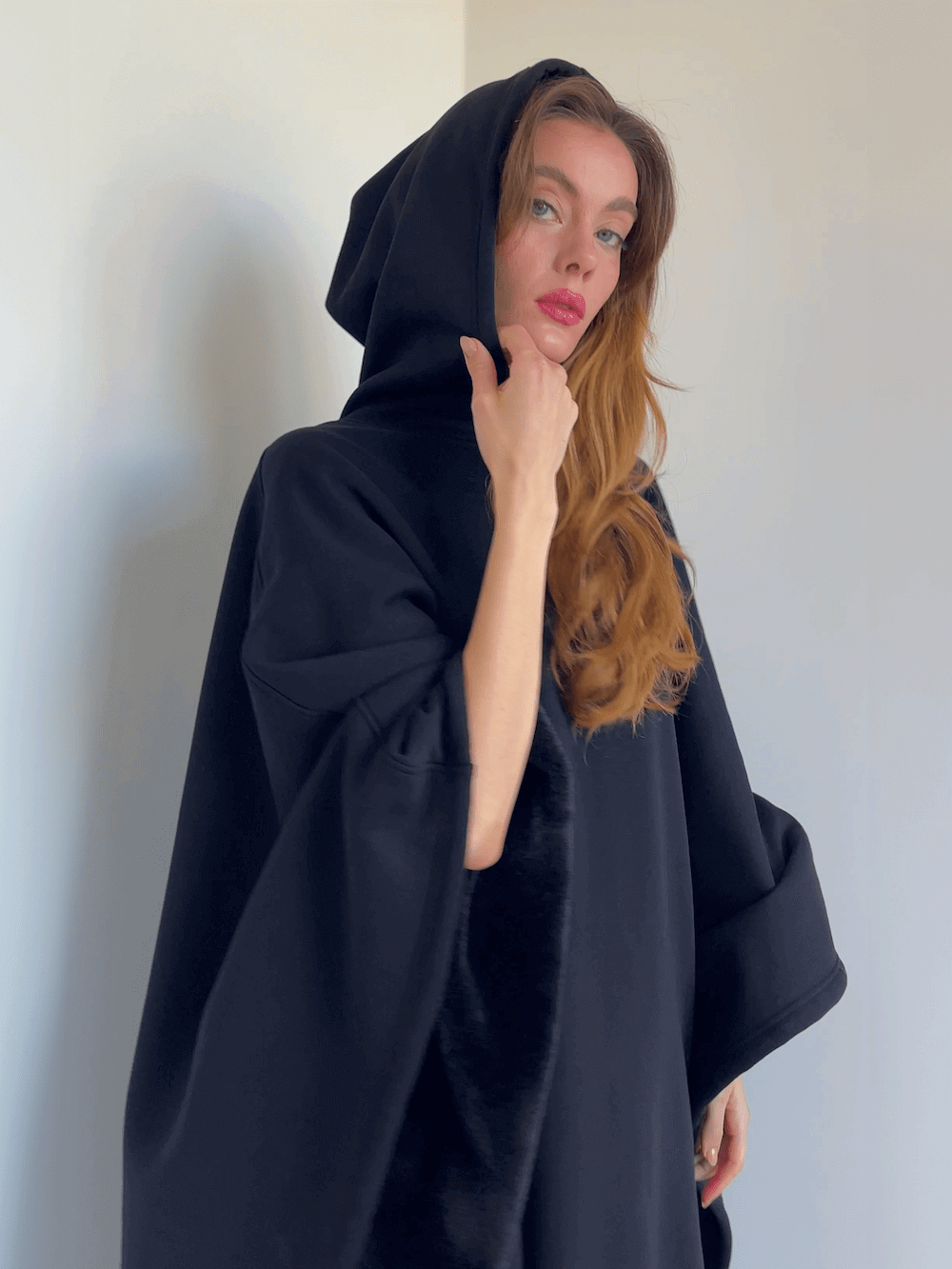 Oversized Hooded Wearable Blanket
