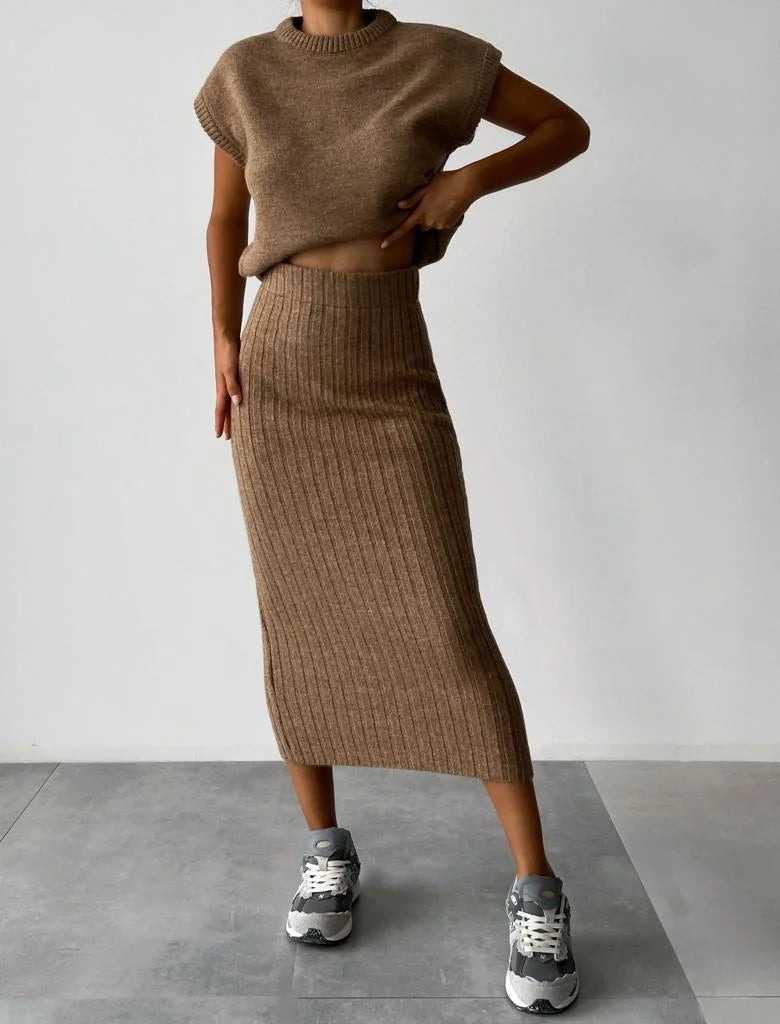 Ribbed Knit Set