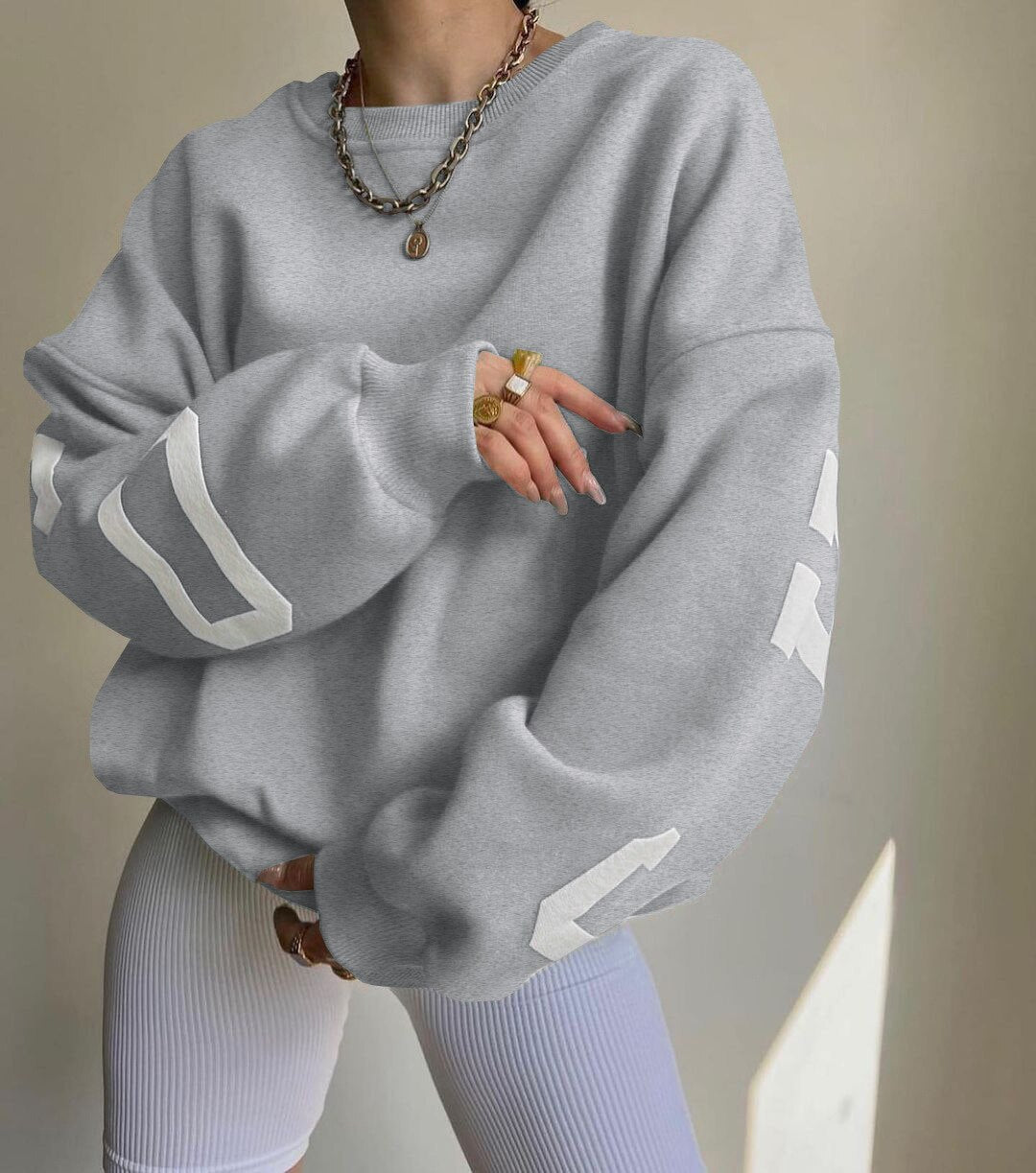 Oversized Graphic Sweater
