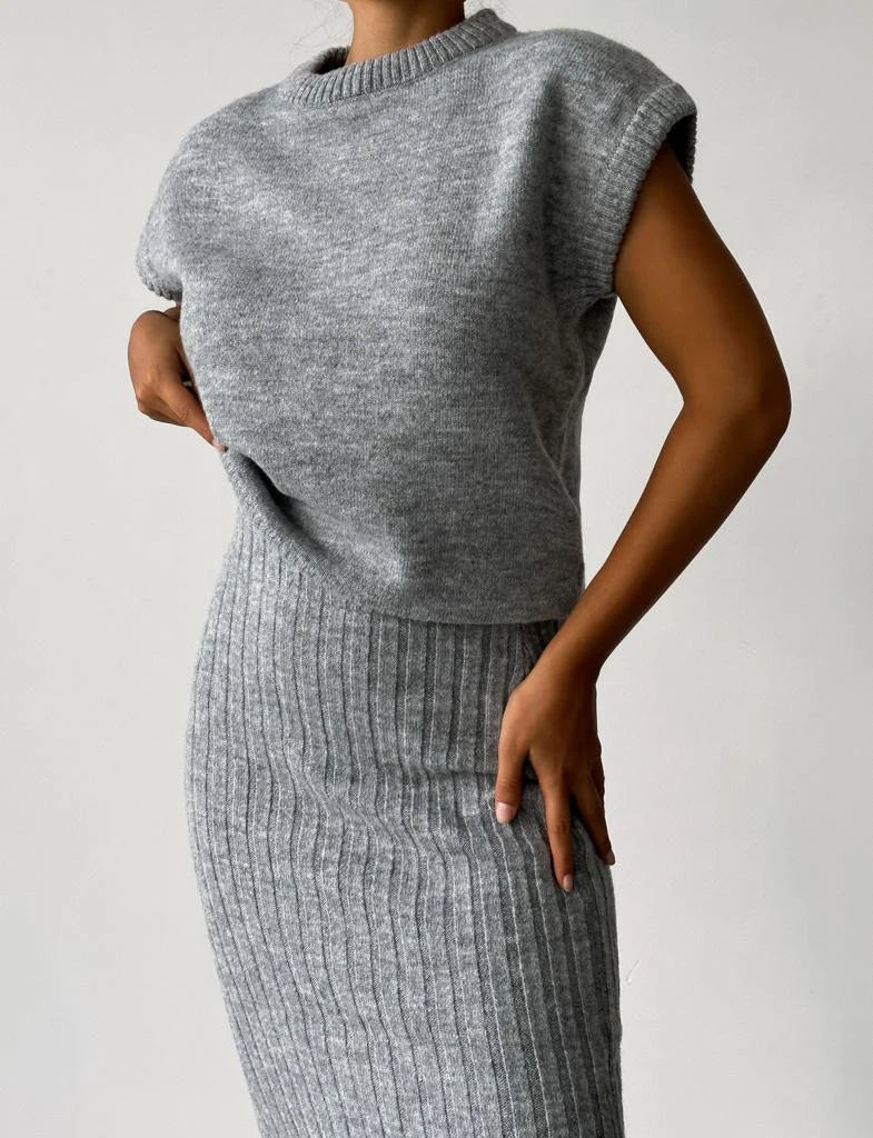 Ribbed Knit Set