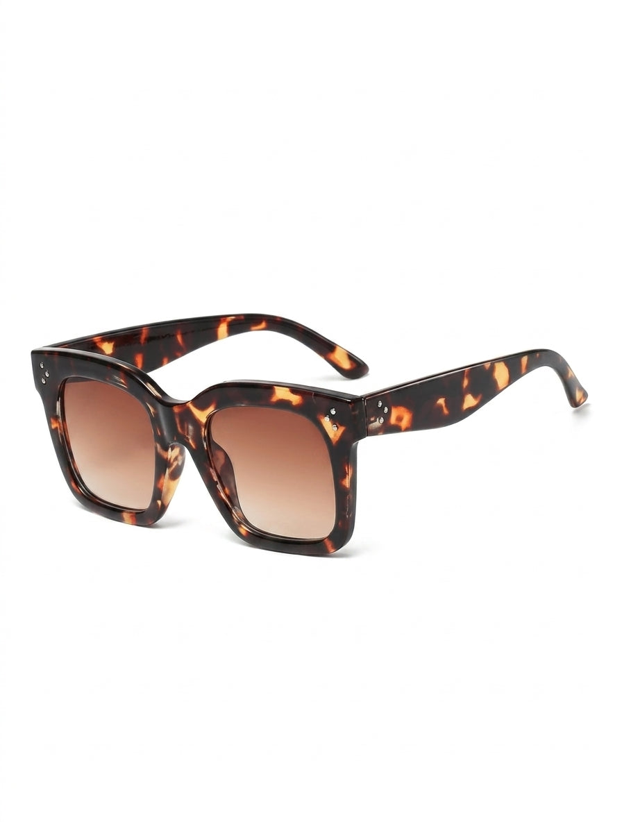 Oversized Tortoiseshell Sunglasses