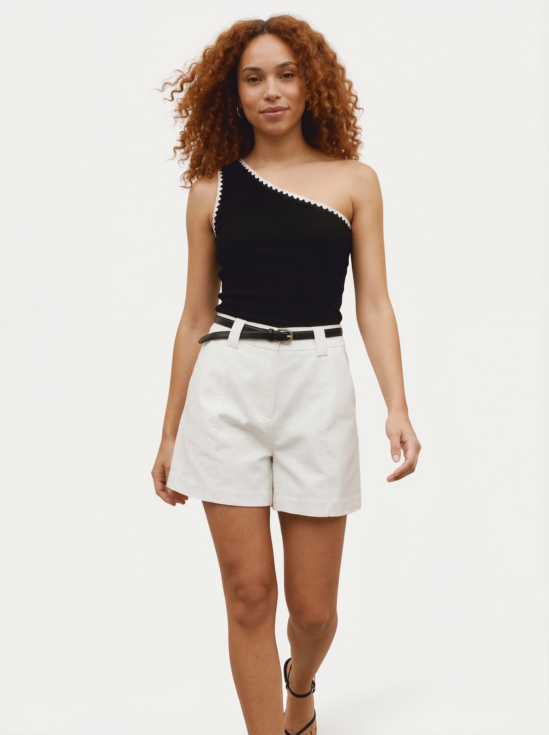 High-Waist Summer Shorts