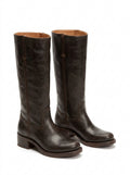 Block Heel Knee High Boots