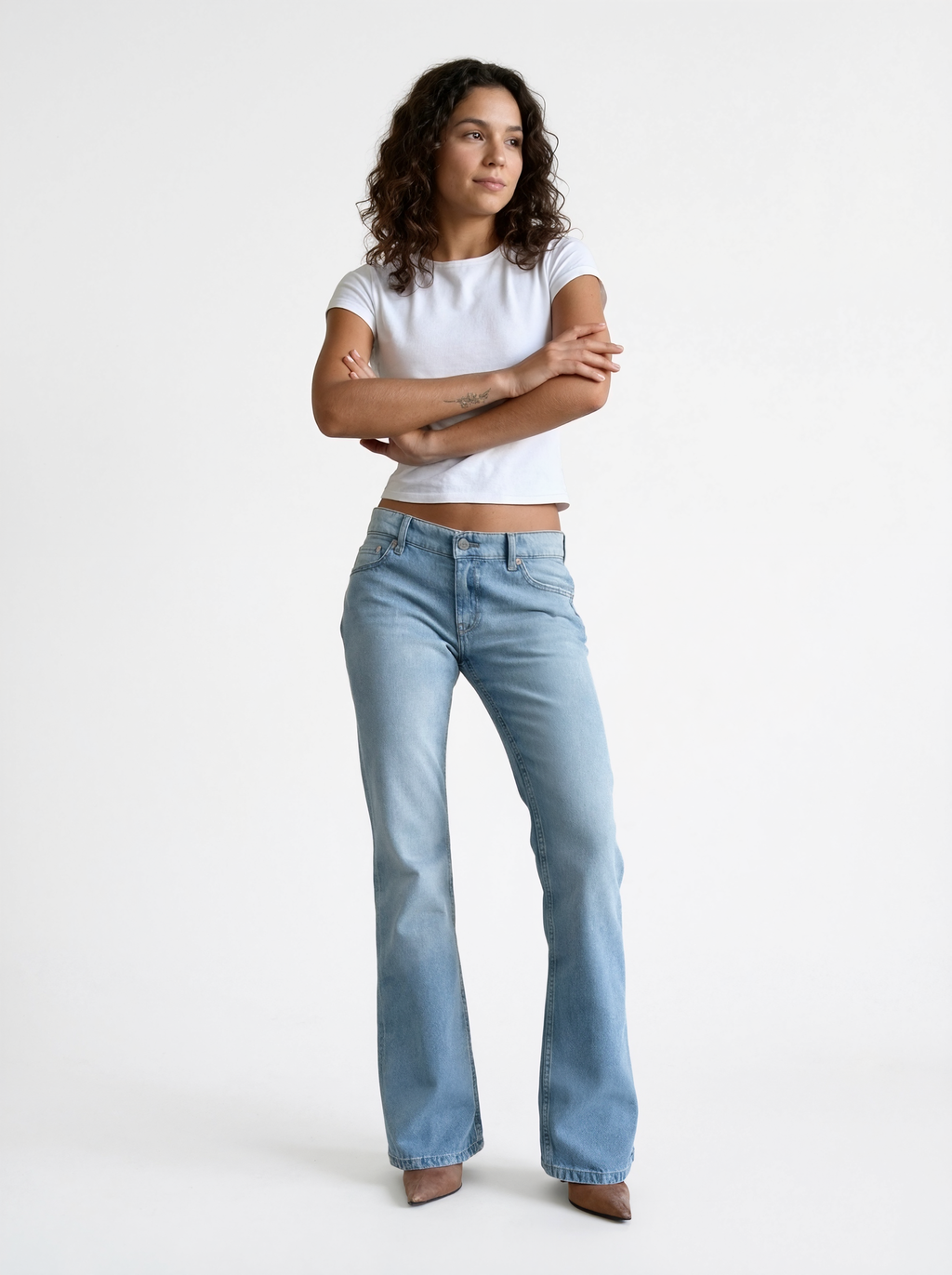 High Waist Bootcut Jeans