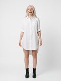 Oversized High-Low Blouse