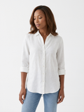 Relaxed Fit Linen Blouse
