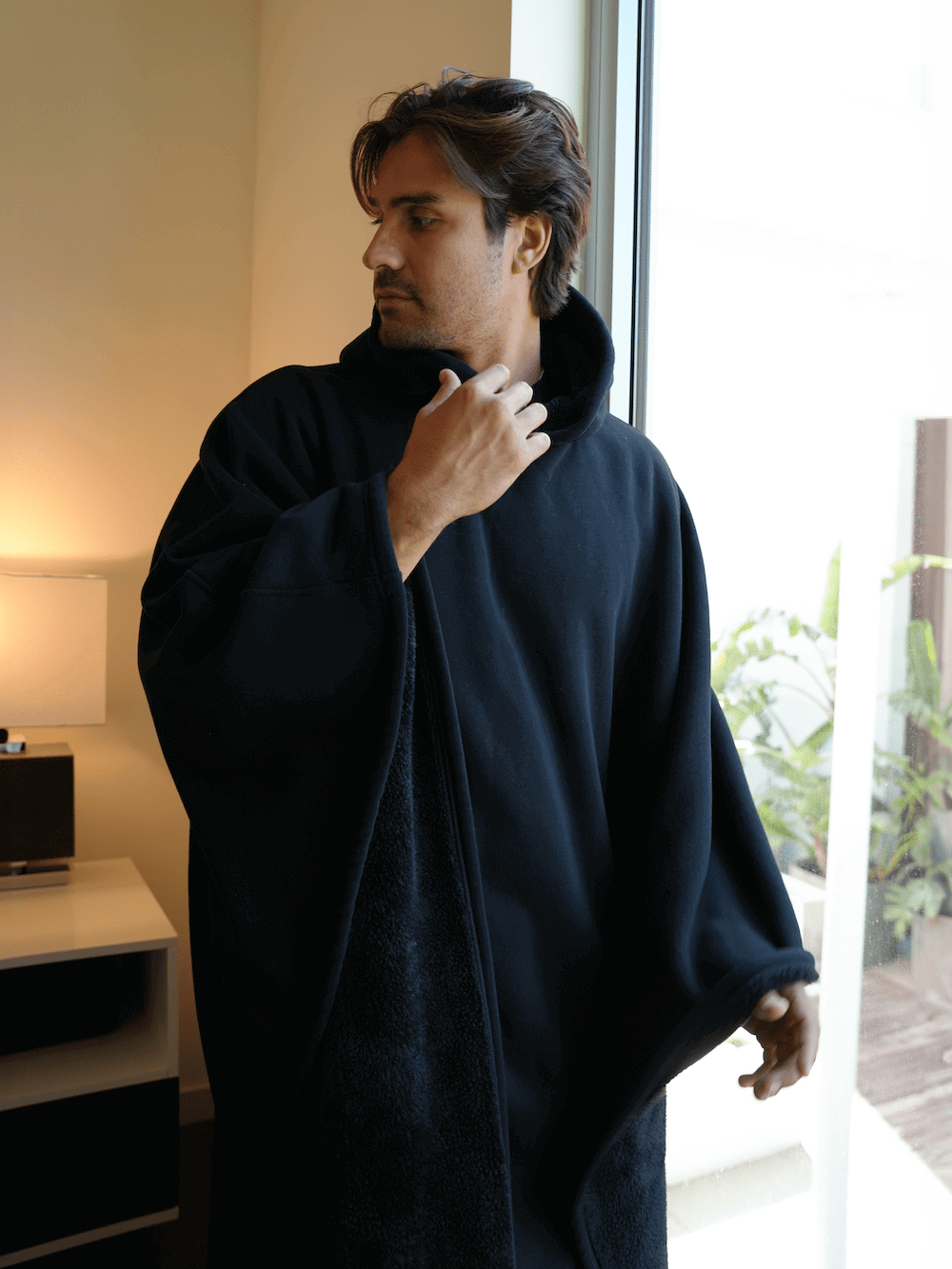 Oversized Hooded Wearable Blanket
