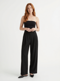 High Waist Palazzo Trousers