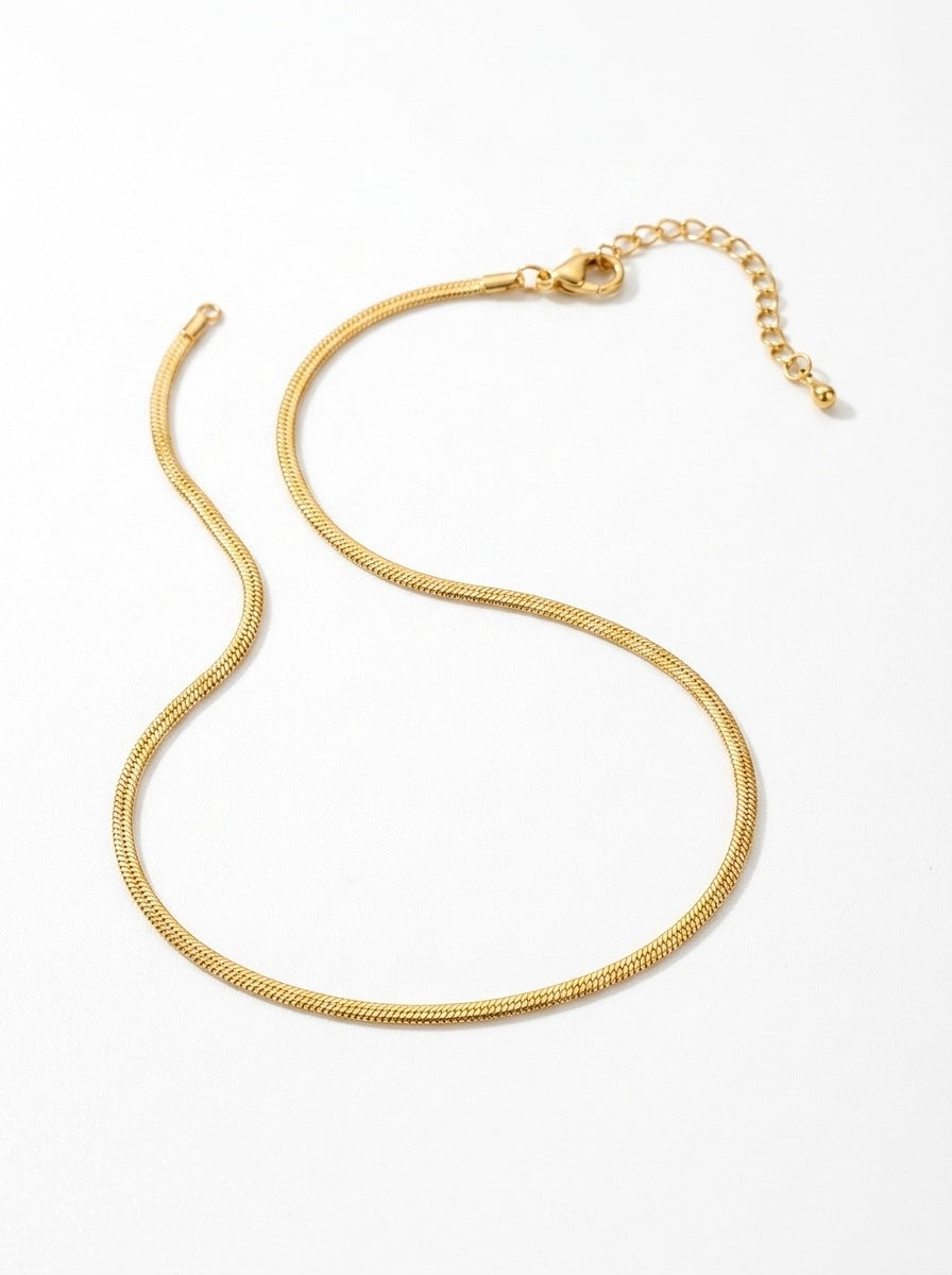 Minimalist Snake Chain Anklet