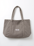 Corduroy Oversized Shoulder Tote Bag