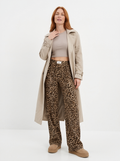 Leopard Straight Leg Jeans