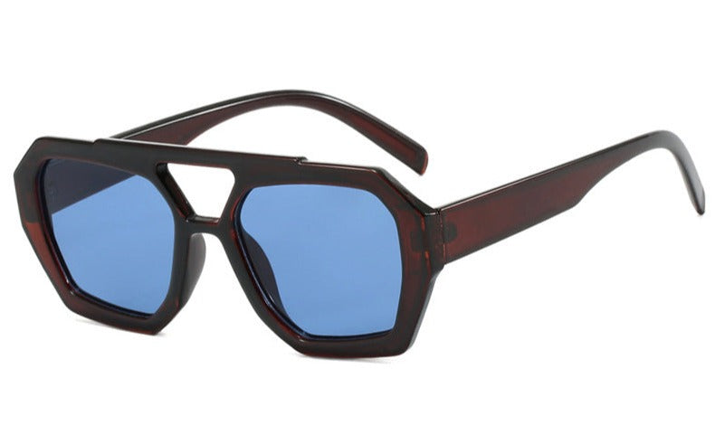 Oversized Geometric Sunglasses