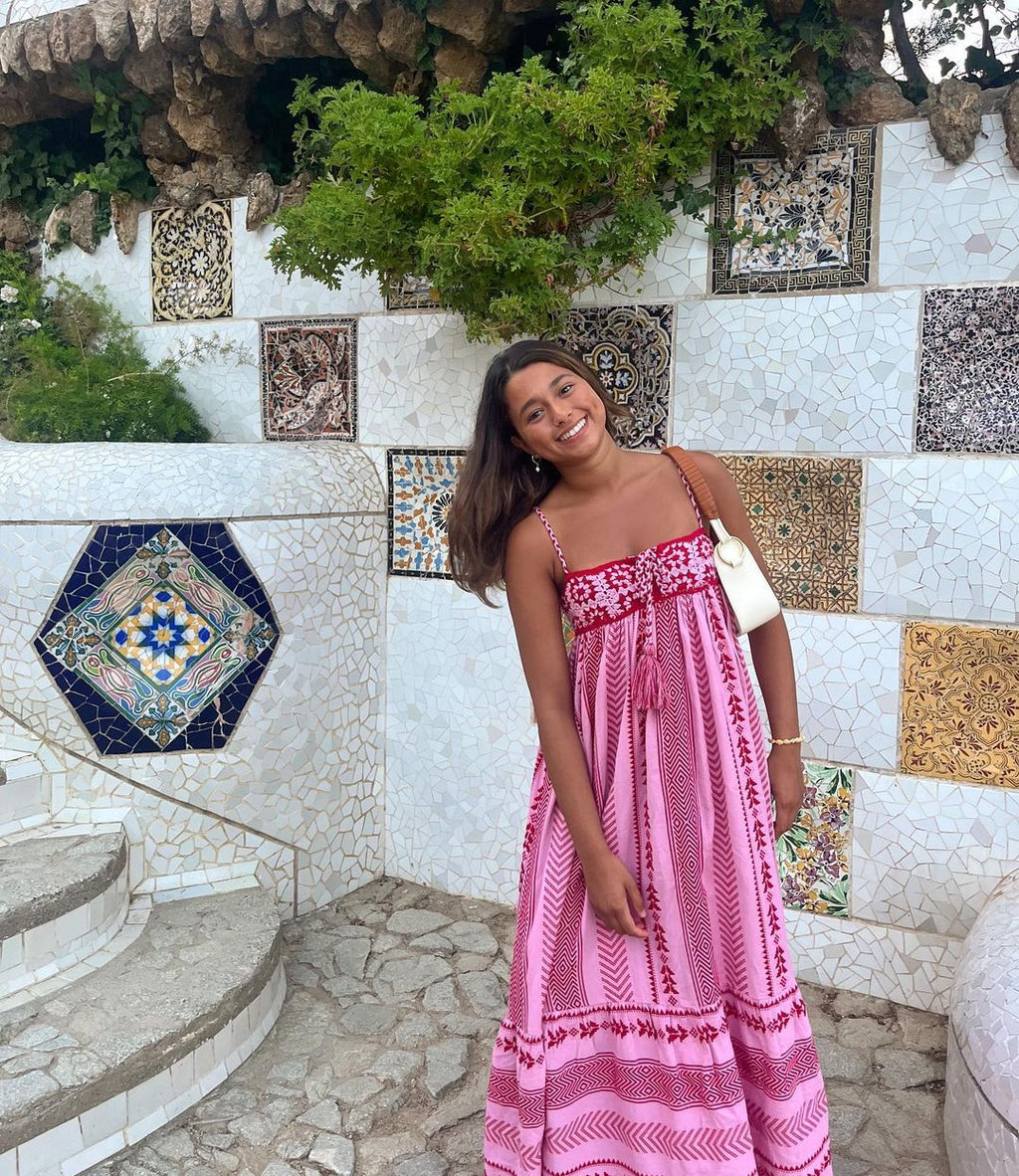 Printed Summer Maxi Dress