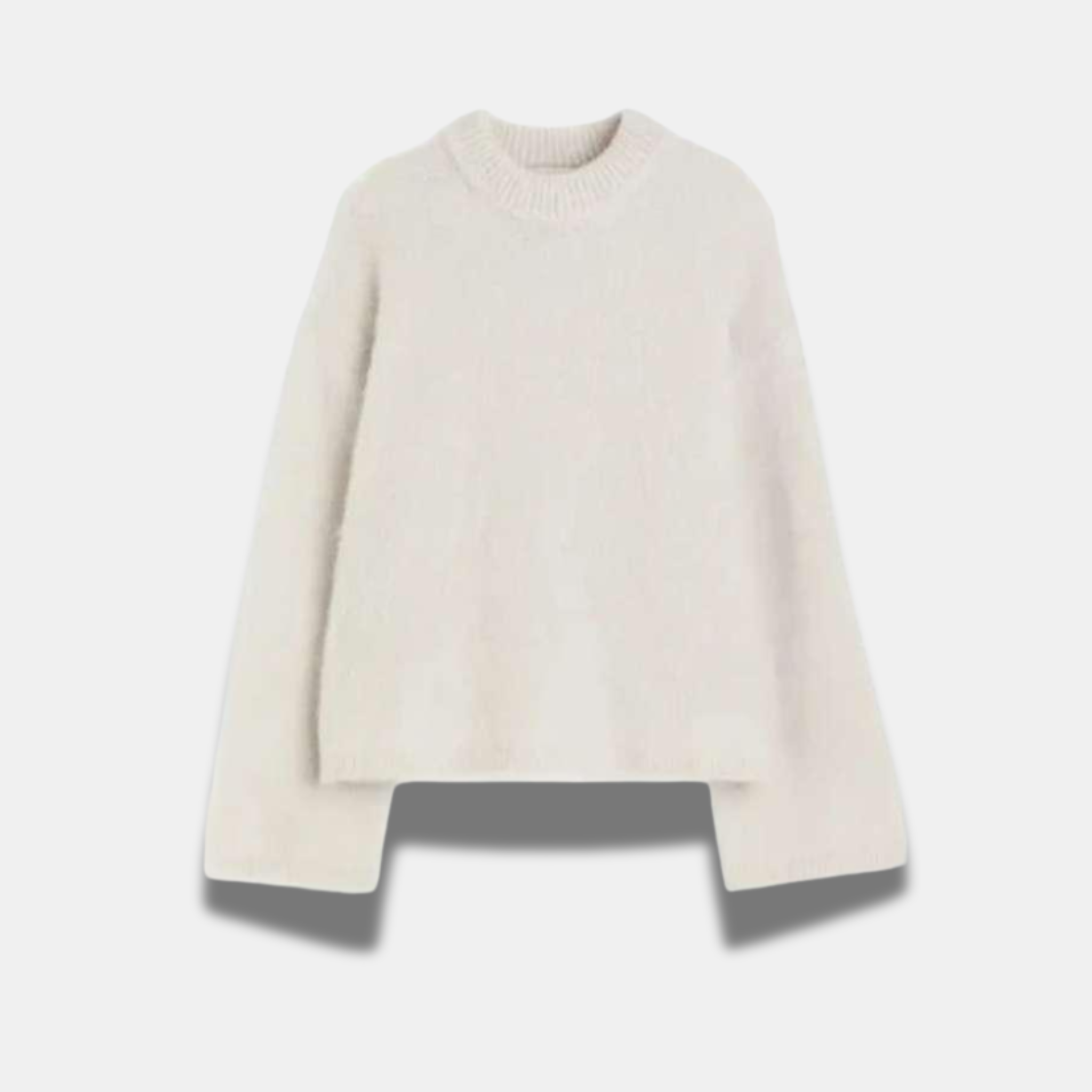 Relaxed Mohair Blend Sweater