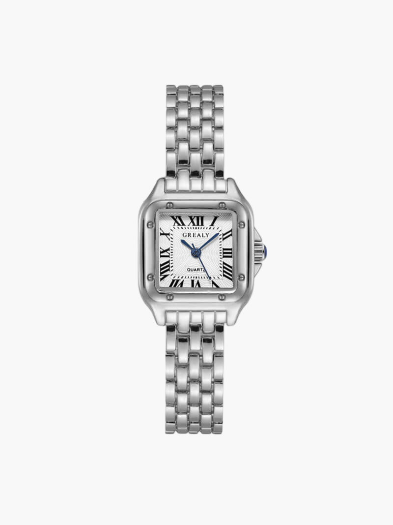 Square Vintage Gold Quartz Watch