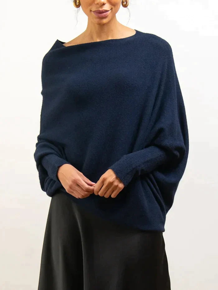 Oversized Swing Collar Sweater