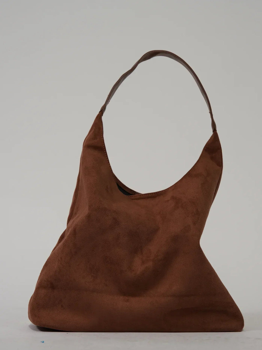Slouchy Suede Shoulder Bag
