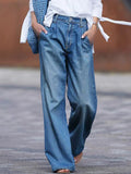 Wide Leg High Waist Jeans