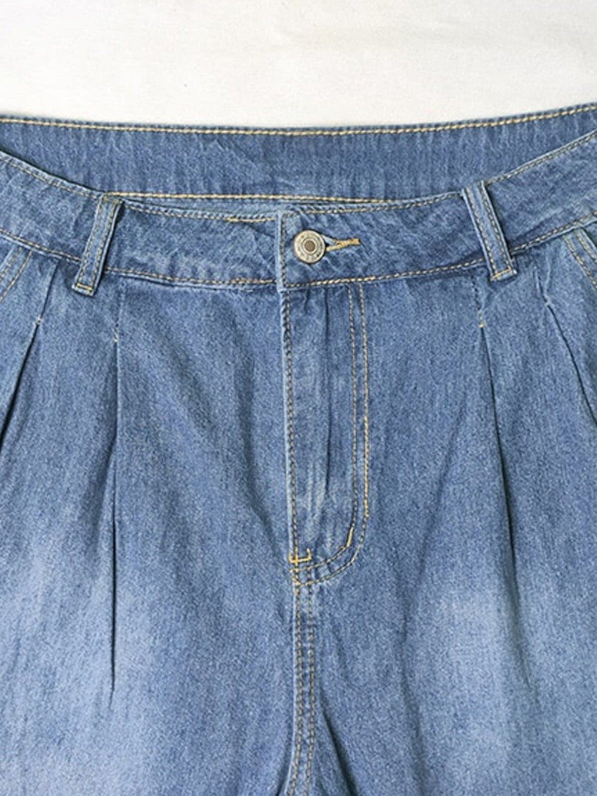 Wide Leg High Waist Jeans
