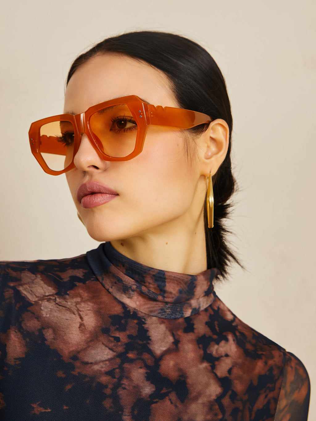 Chunky Geometric Sunglasses