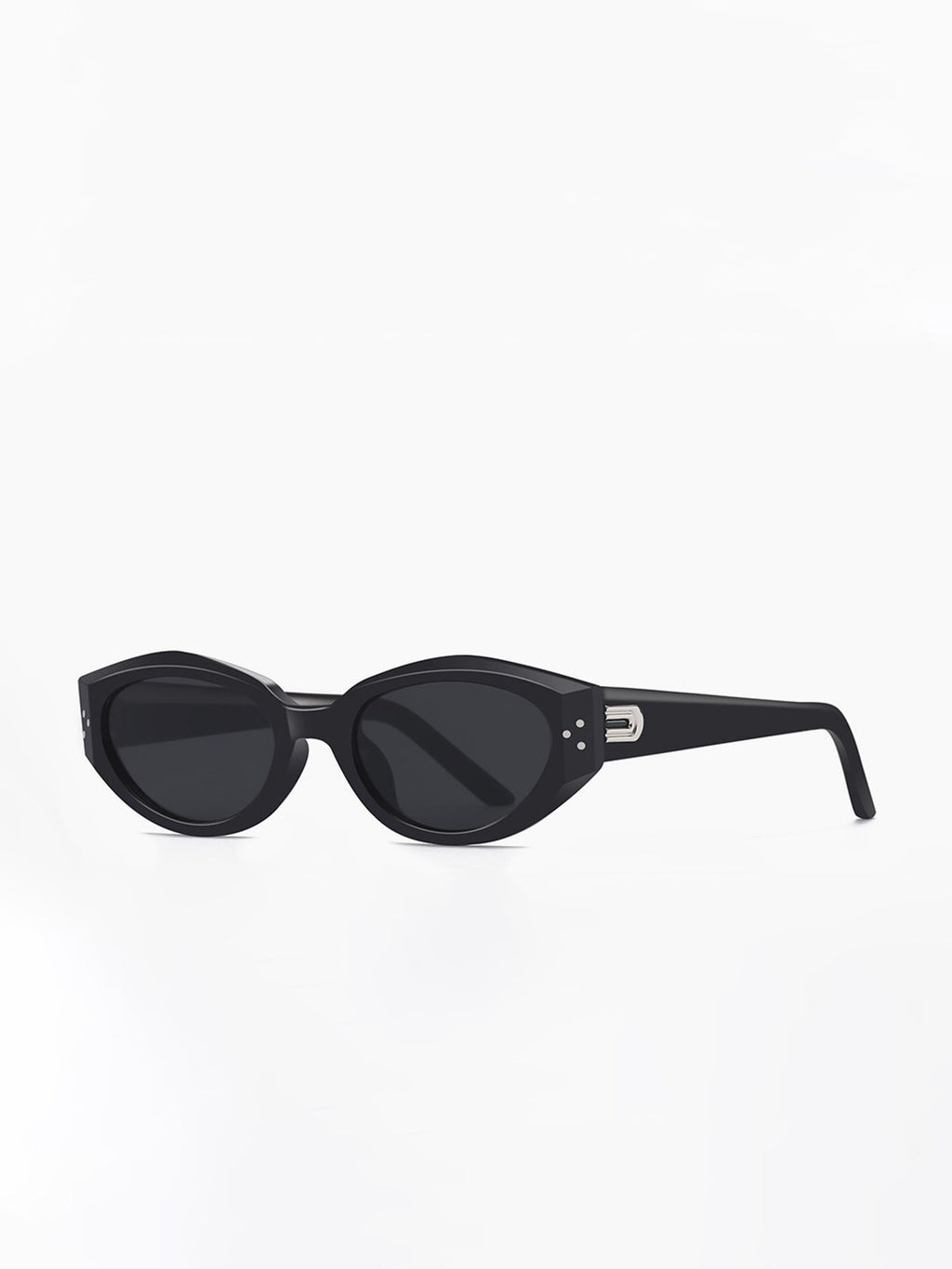 Black Vintage Cat Eye Sunglasses