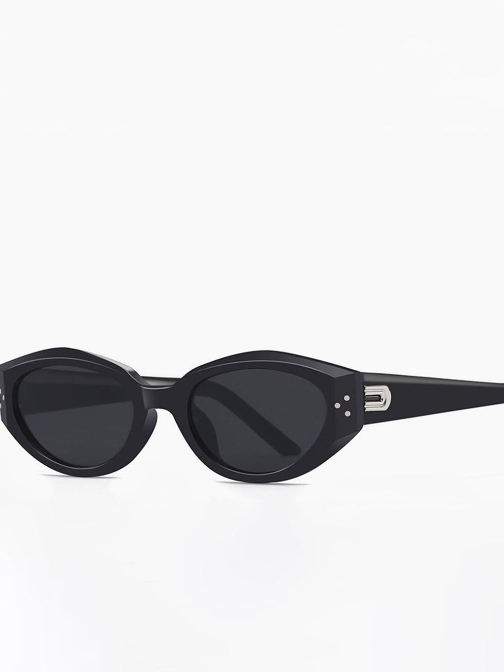 Black Vintage Cat Eye Sunglasses