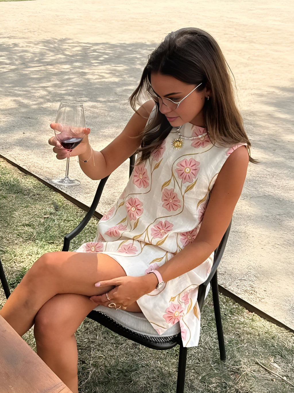 Floral Print A-Line Mini Dress