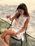 Floral Print A-Line Mini Dress