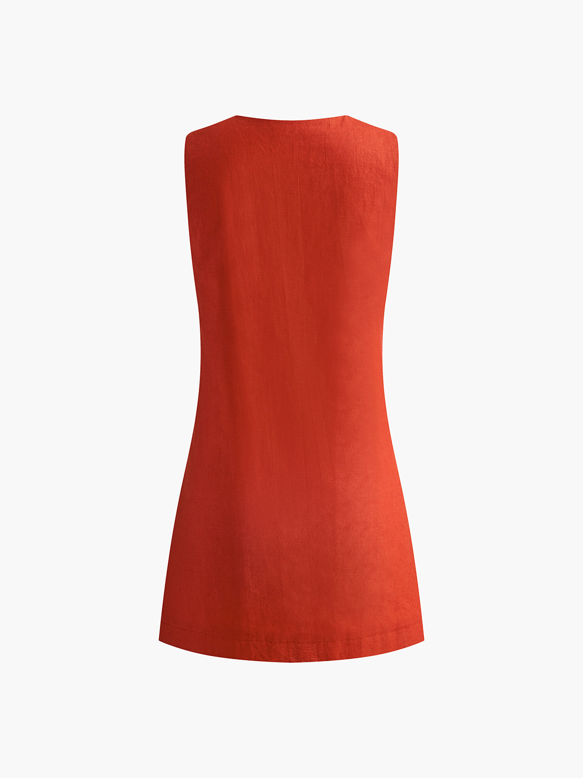 Summer Sleeveless V-Neck Dress