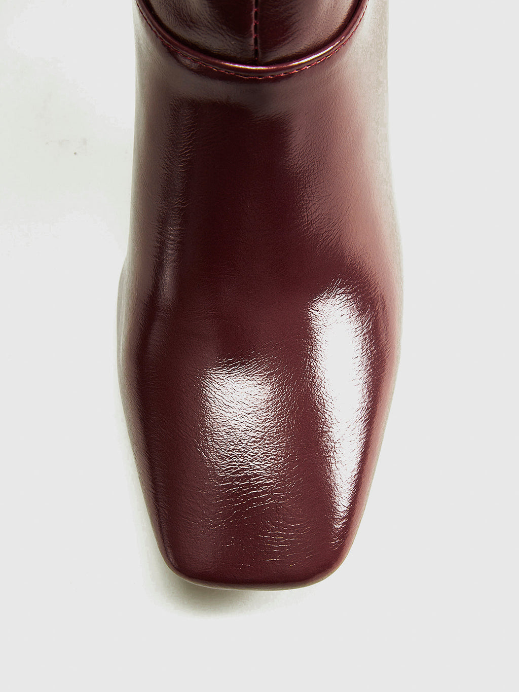 Square Toe High Heel Knee High Boots
