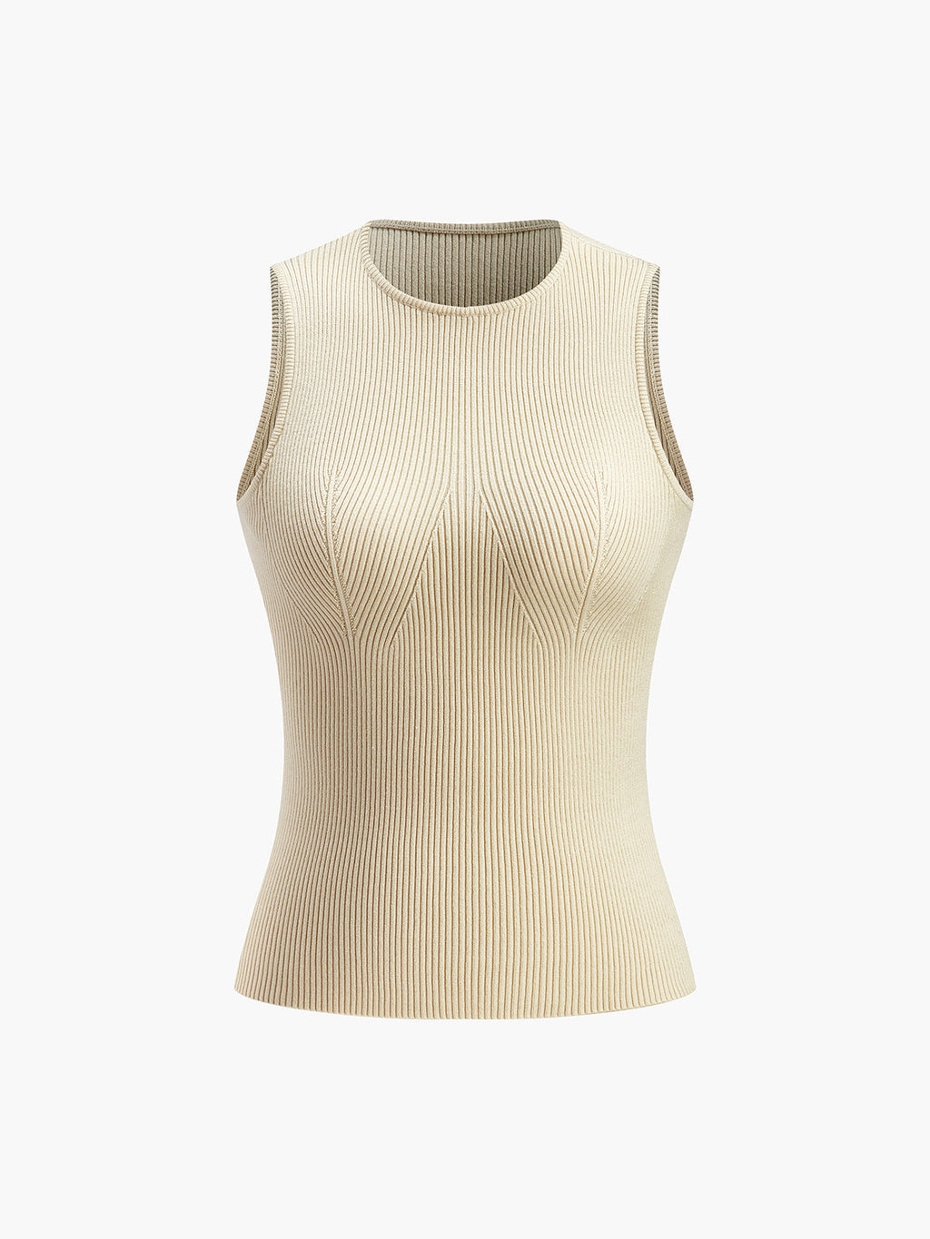 Slim Fit Ribbed Tank Top