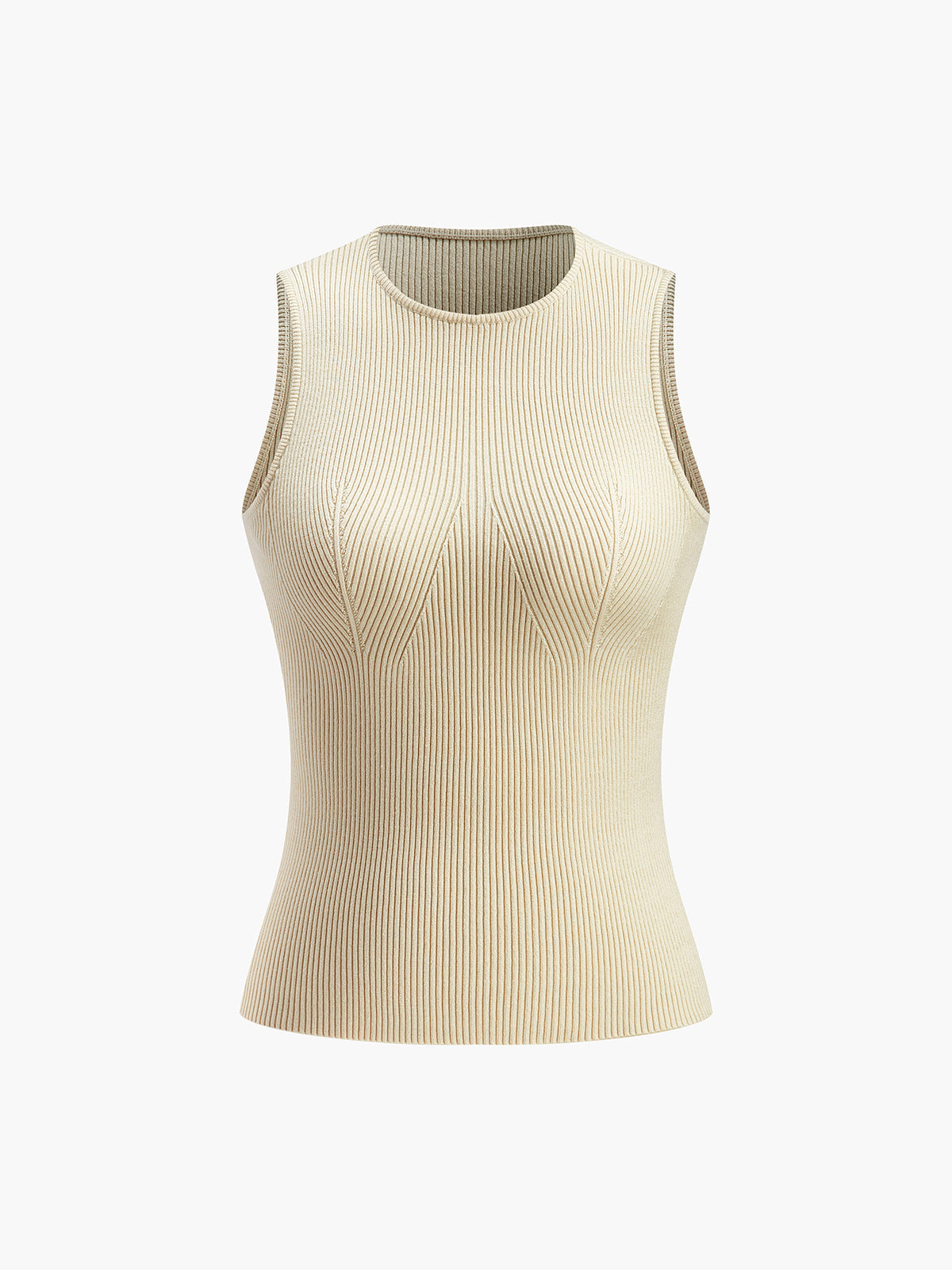 Slim Fit Ribbed Tank Top